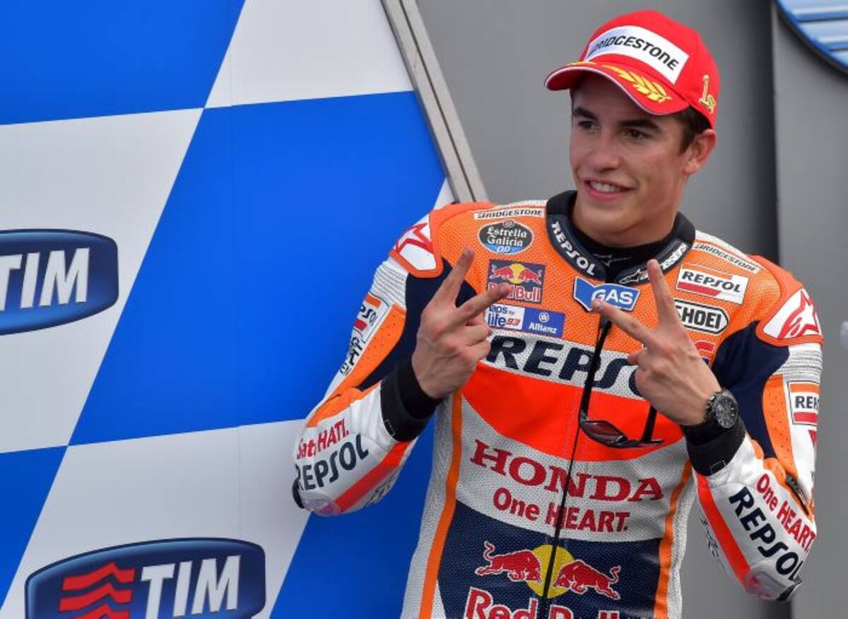 Marc Márquez. AFP VINCENZO PINTO