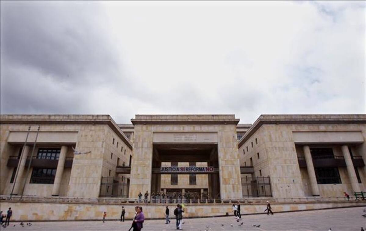 Los días previos al asalto del Palacio de Justicia colombiano llegan al cine Imagen del Palacio de Justicia en Bogotá EFE