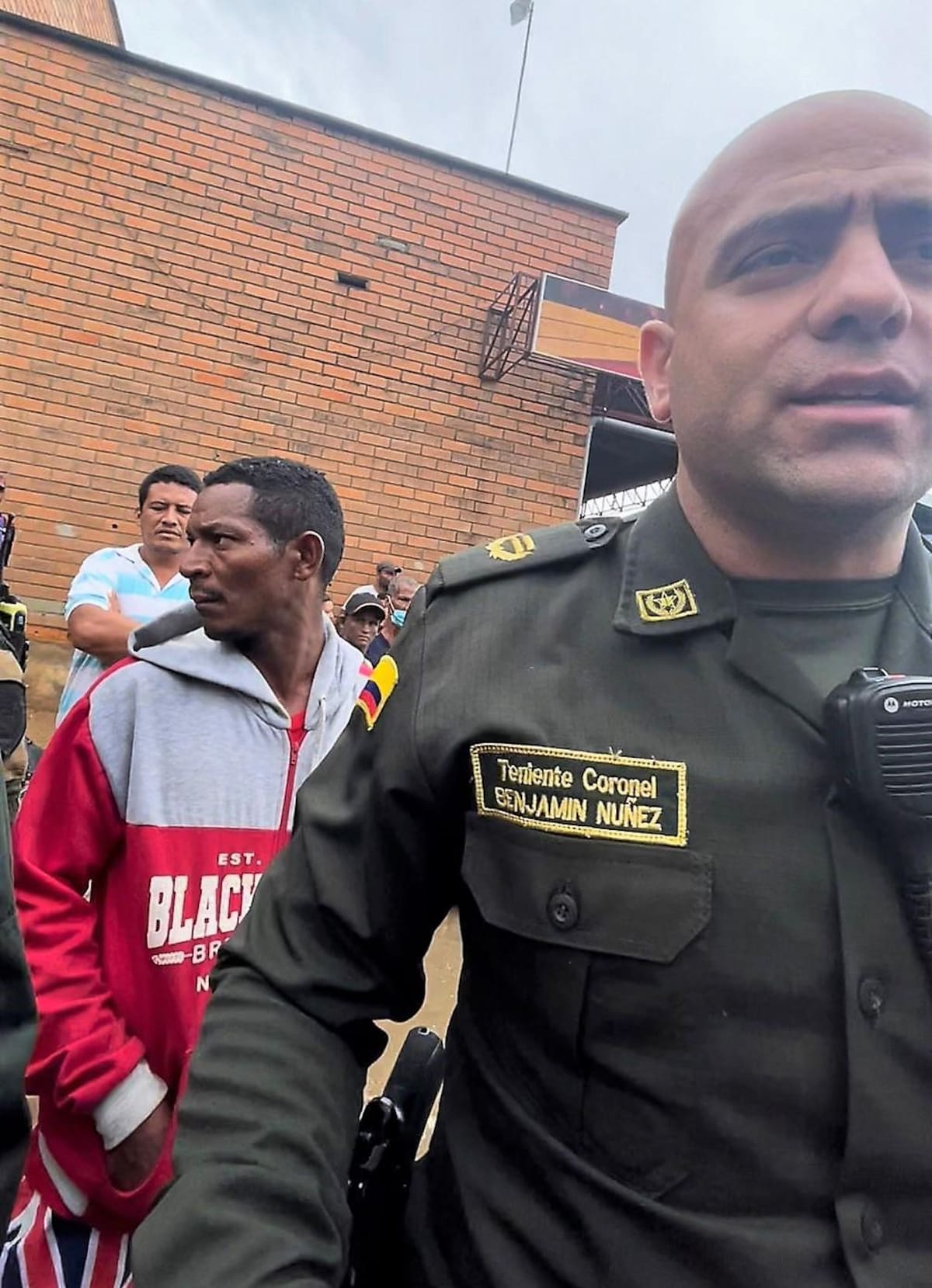 Teniente coronel Benjamín Núñez Jaramillo, imputado por homicidio agravado.