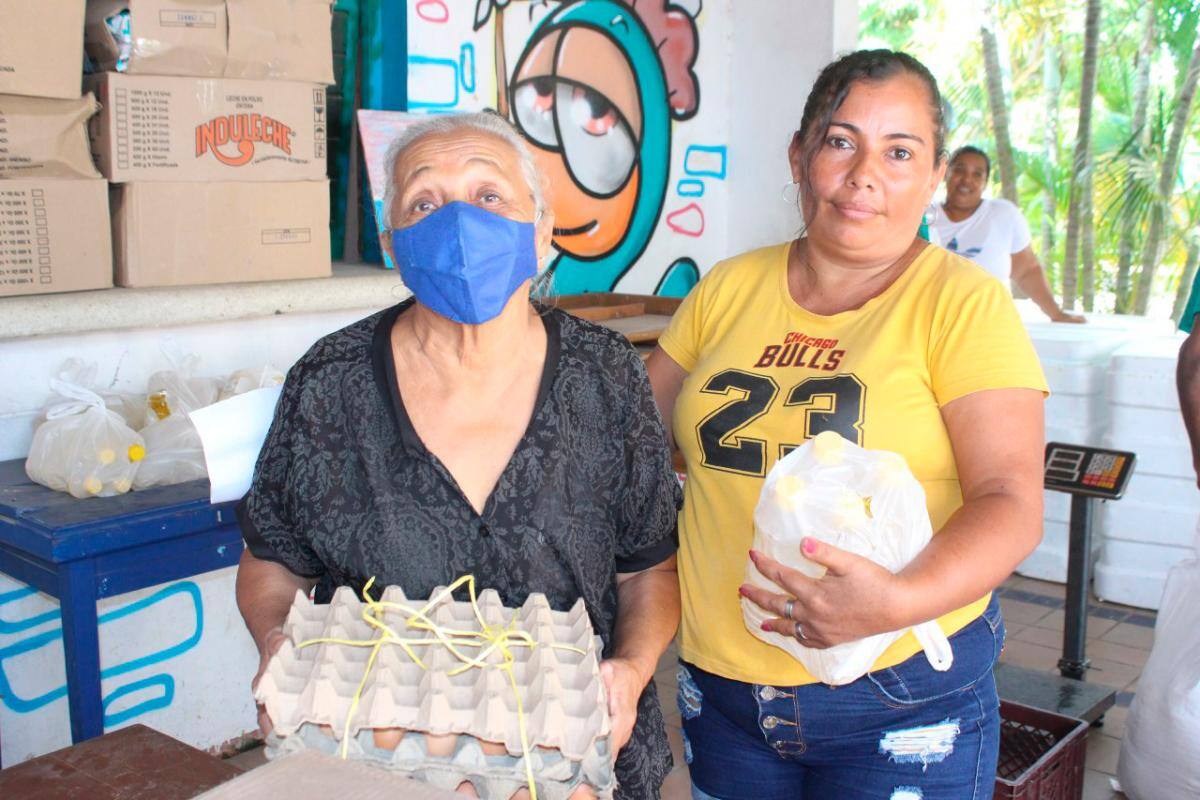 106 Grupos Organizados de adultos mayores comenzaron a recibir alimentos