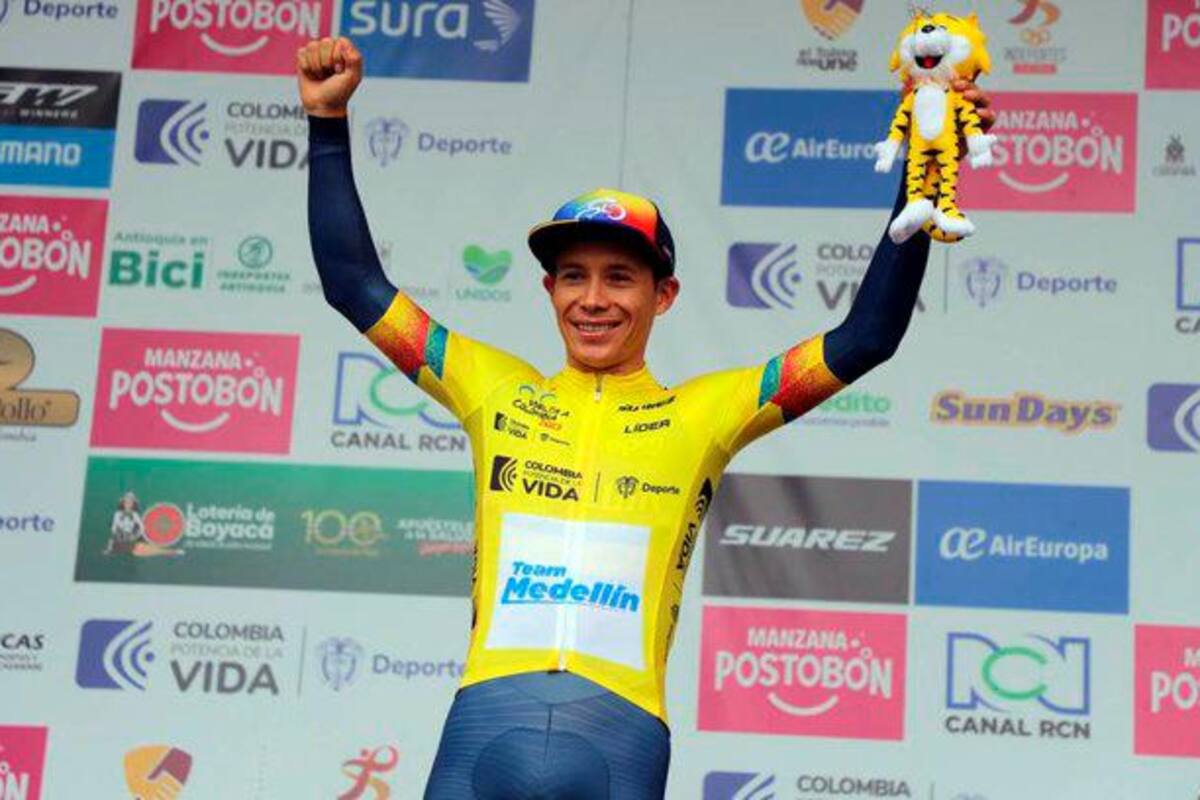 Supermán López sigue dando cátedra en la Vuelta a Colombia
