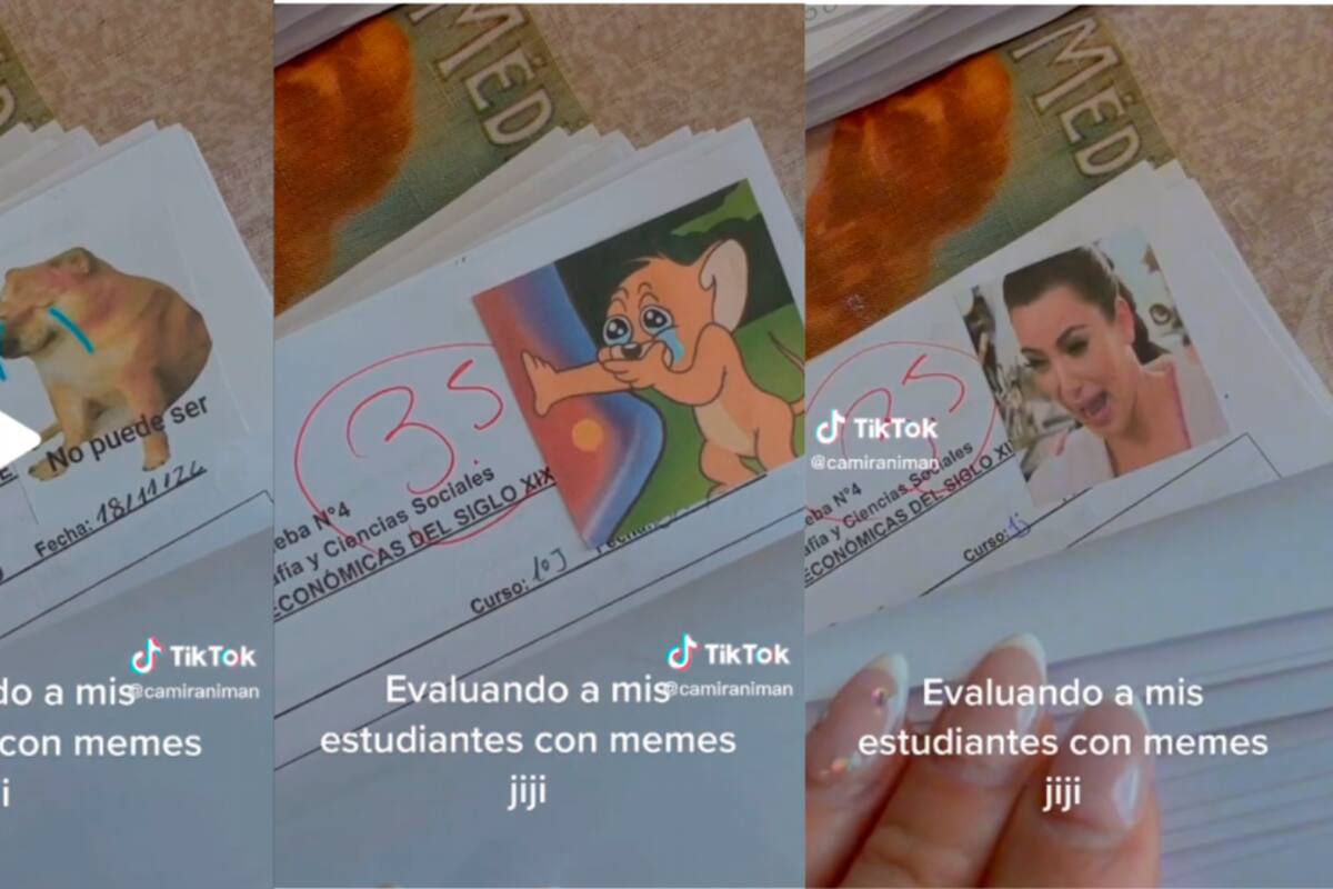La profesora moderna que califica a sus estudiantes con memes para fin de año