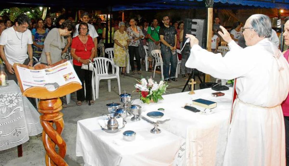 La Parroquia Santa María del Mar es quizás la única que tiene por techo el firmamento. LUIS APARICIO-EL UNIVERSAL