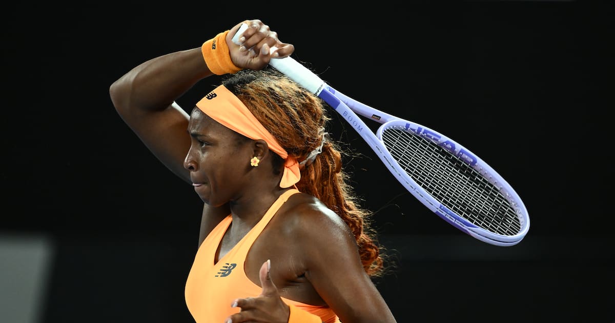 Video: Coco Gauff justificó su rabia con la raqueta