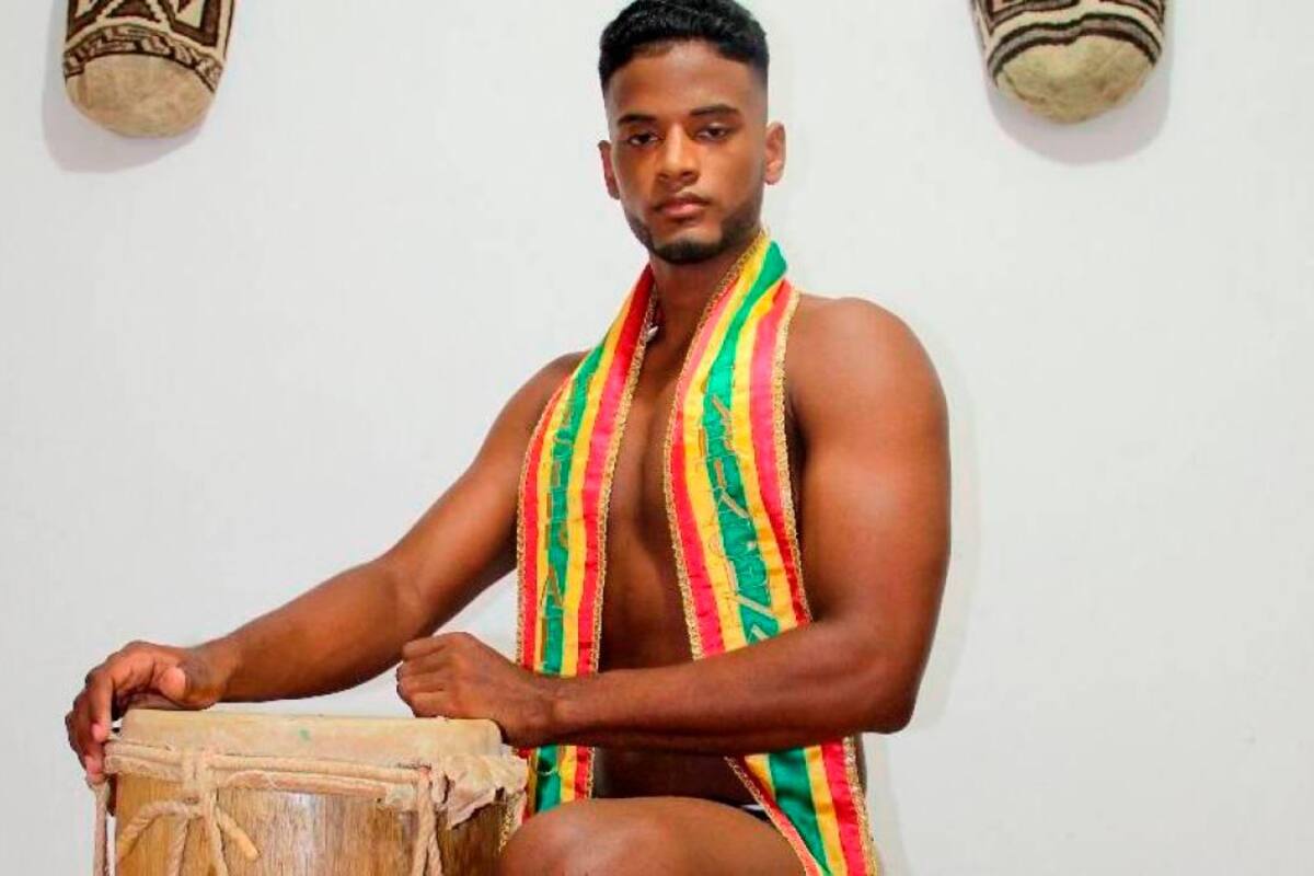 El cartagenero Yorber Mejías es el nuevo Míster Afro Colombia