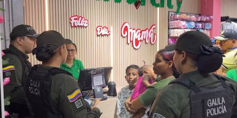 Más de mil policías vigilarán la celebración del Día de la Madre en Barranquilla