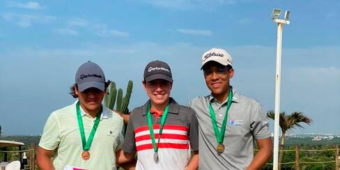 Juan Felipe Jiménez se coronó campeón del Torneo Vacacional de Golf Junior