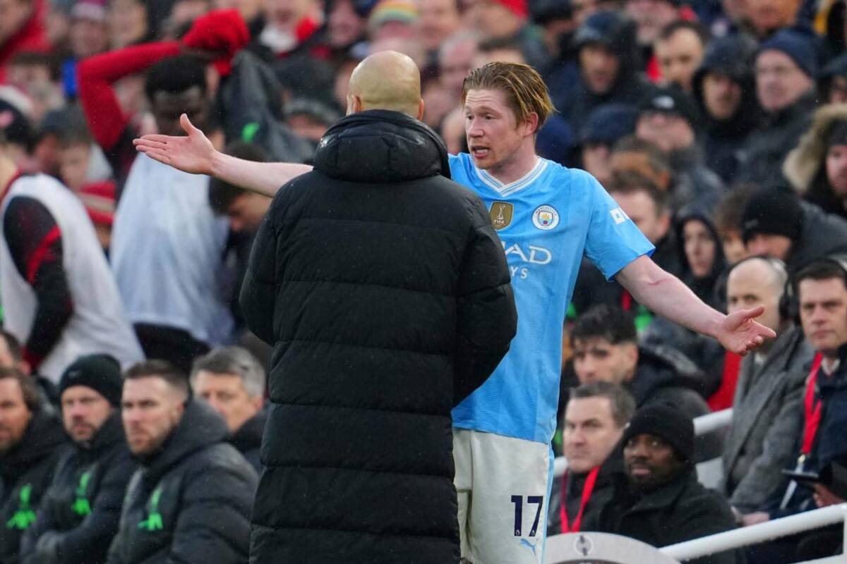 La molestia de Kevin De Bruyne con Pep Guardiola