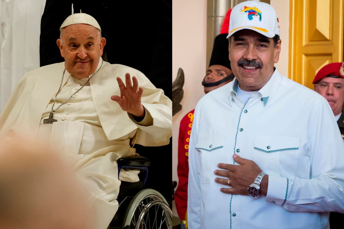 Maduro espera una “pronta visita” del papa Francisco a Venezuela