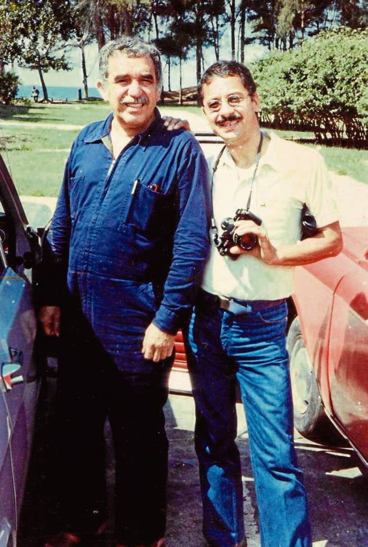 Gabriel García Márquez y Eduardo Márceles Daconte.