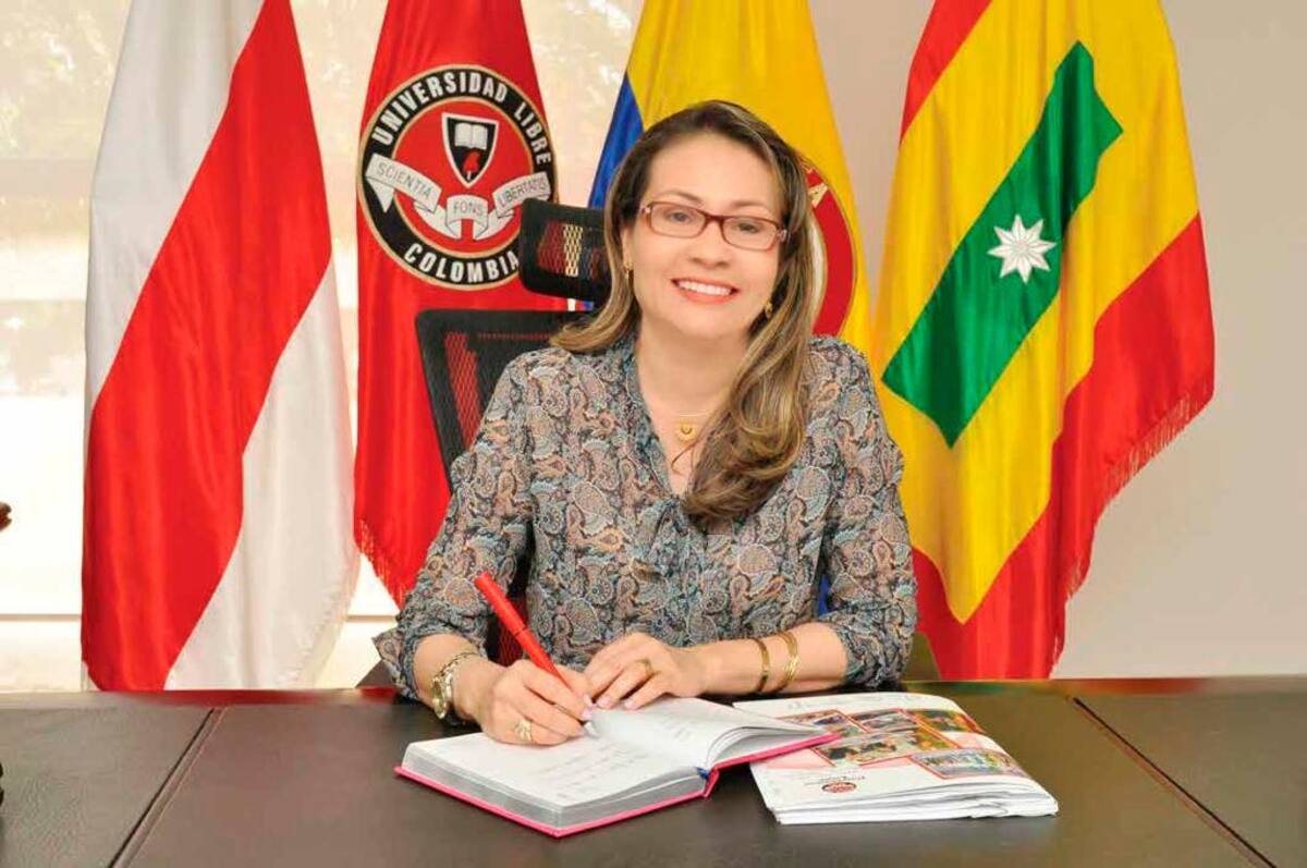 Beatriz Tovar, Presidenta de la Universidad Libre Seccional Barranquilla y Rectora encargada.