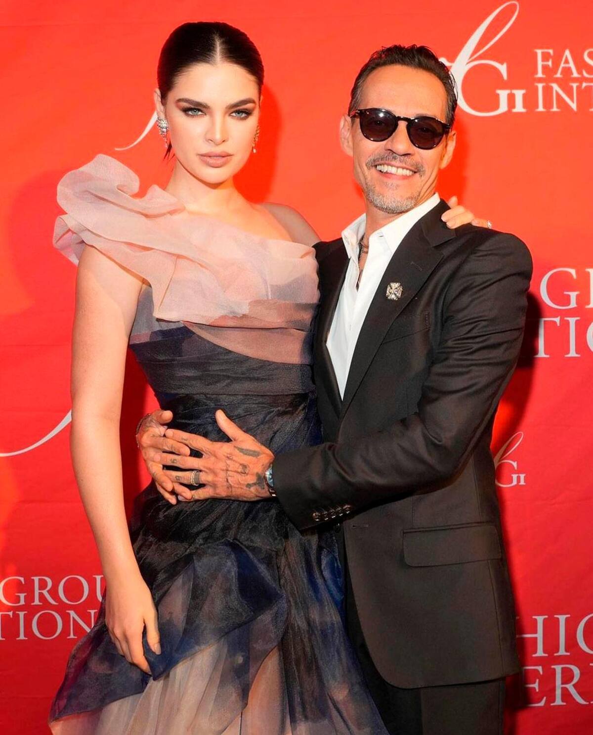 Nadia Ferreira y Marc Anthony