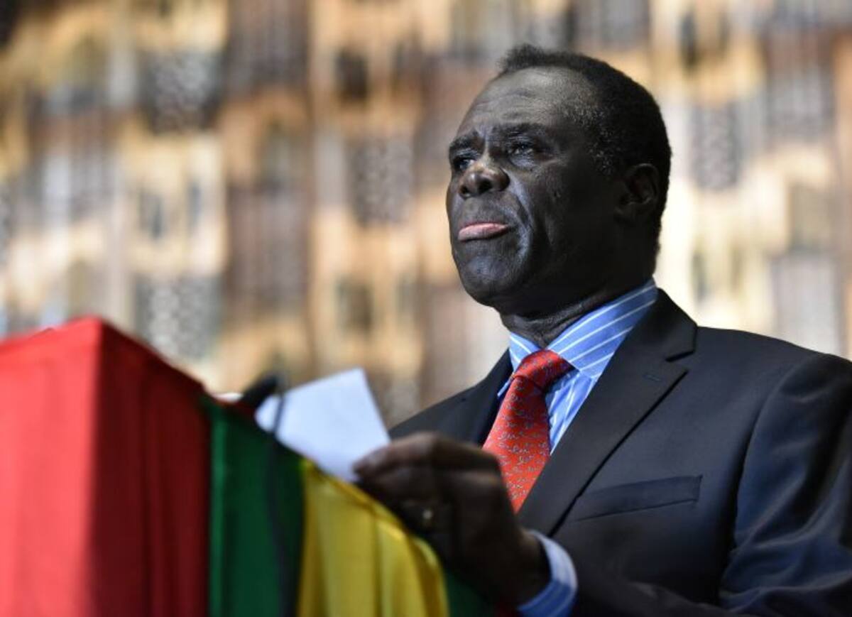Michel Kafando. AFP SIA KAMBOU