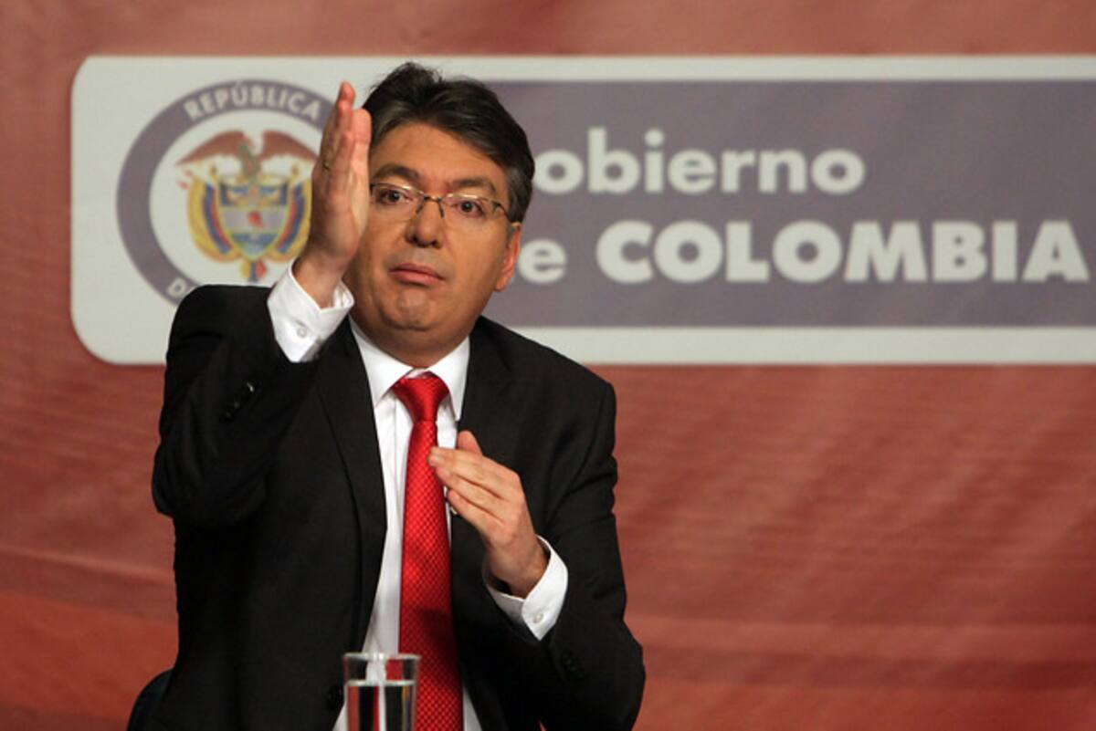 Mauricio Cárdenas Santamaría, ministro de Hacienda. COLPRENSA