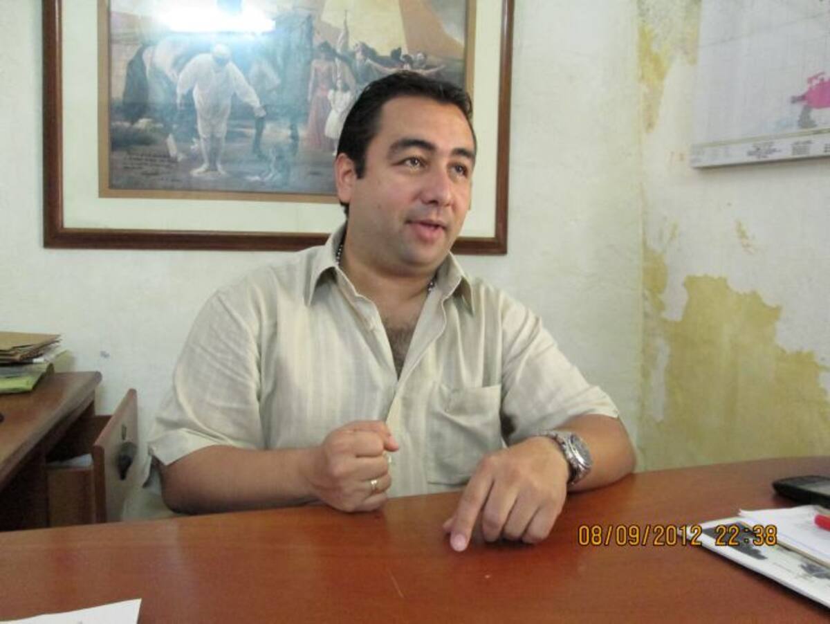 Olimpo Vergara Vergara, exdirector de Control Urbano. Archivo El Universal
