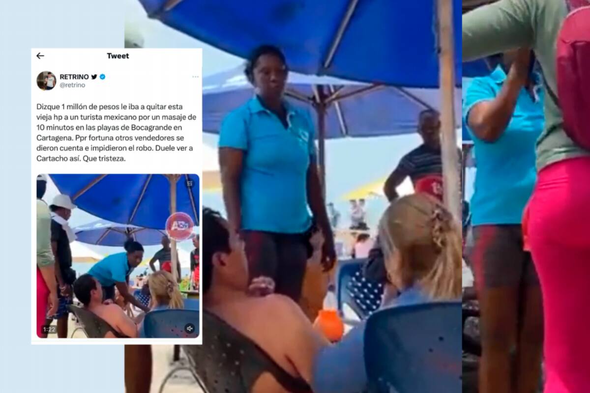 Video: masajistas cobraron $1 millón por masaje de 10 minutos en Cartagena
