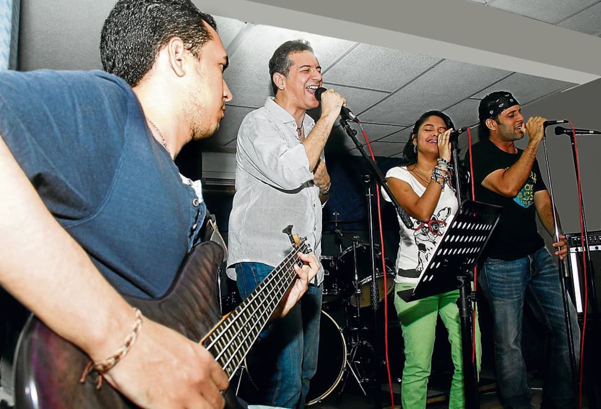 Todos son profesionales. Sus múltiples compromisos los hace ensayar sólo en las noches. Kailline Giraldo/El Universal/