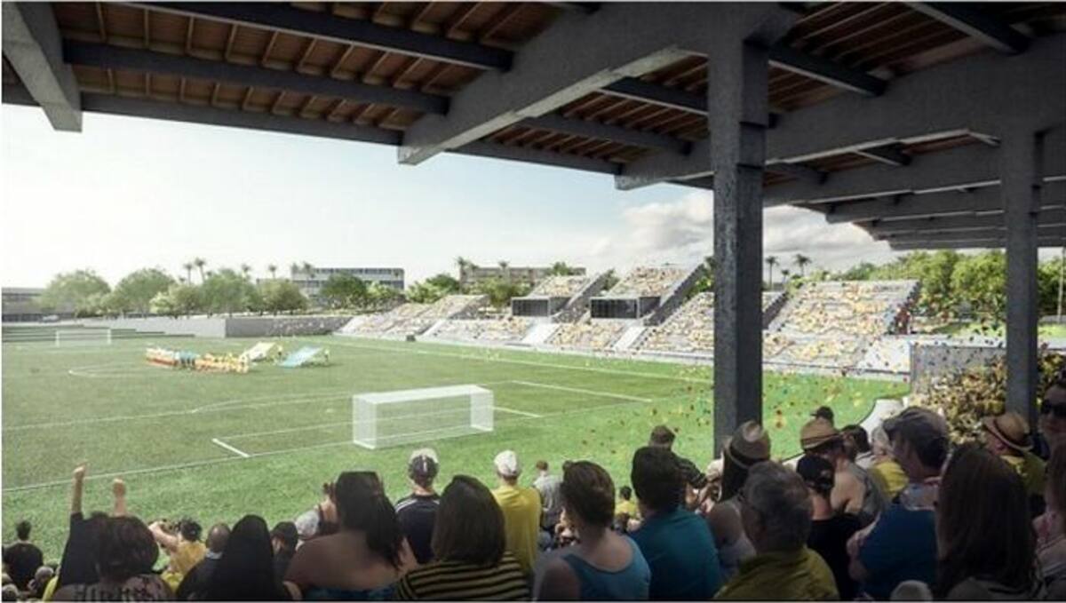 Estadio Romelio Martínez. COLPRENSA.
