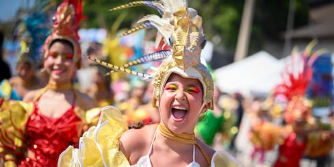 Las Fiestas de la Independencia llegaron al corazón del Carnaval de Barranquilla
