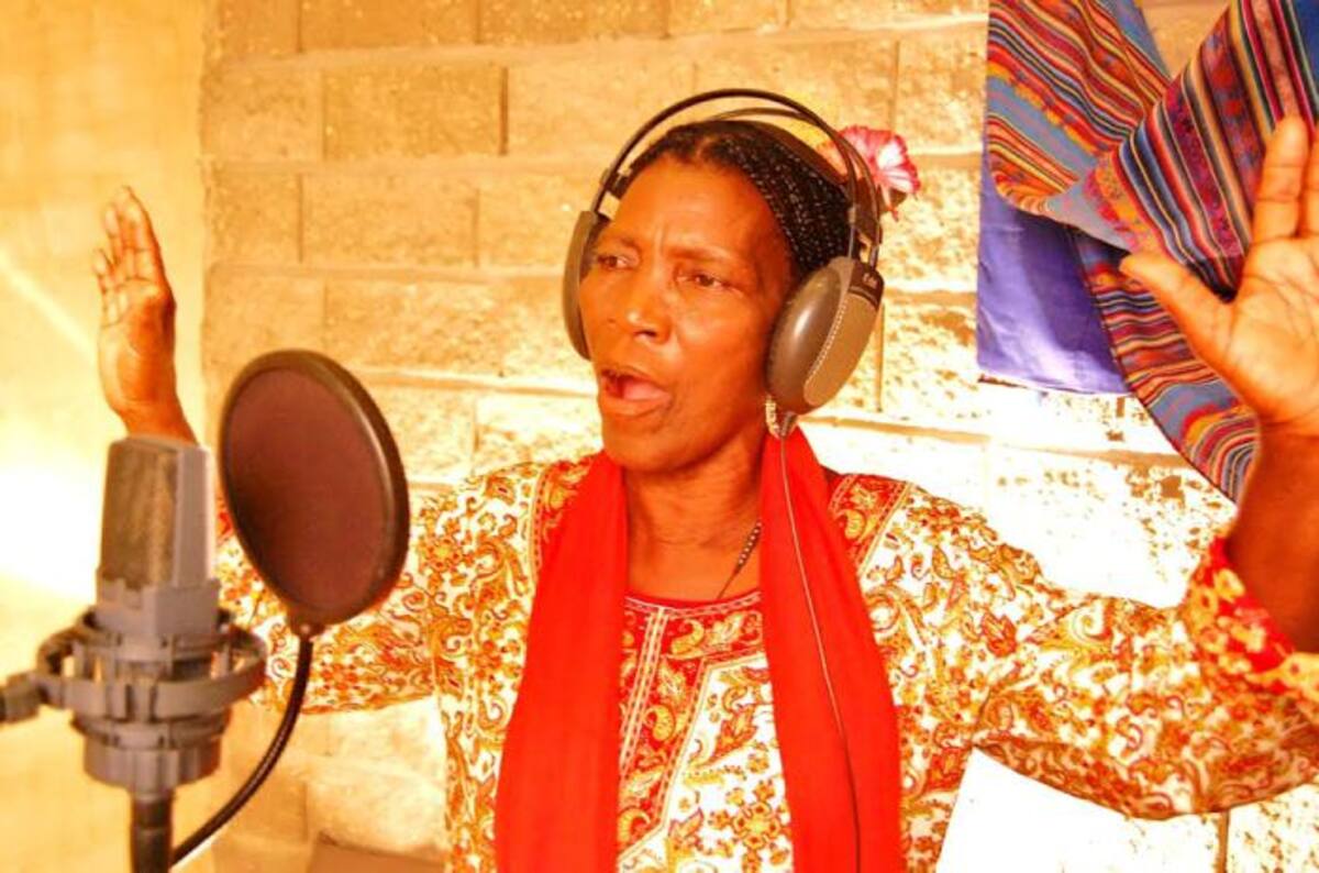 La cantadora Ceferina Banquez. David Lara Ramos