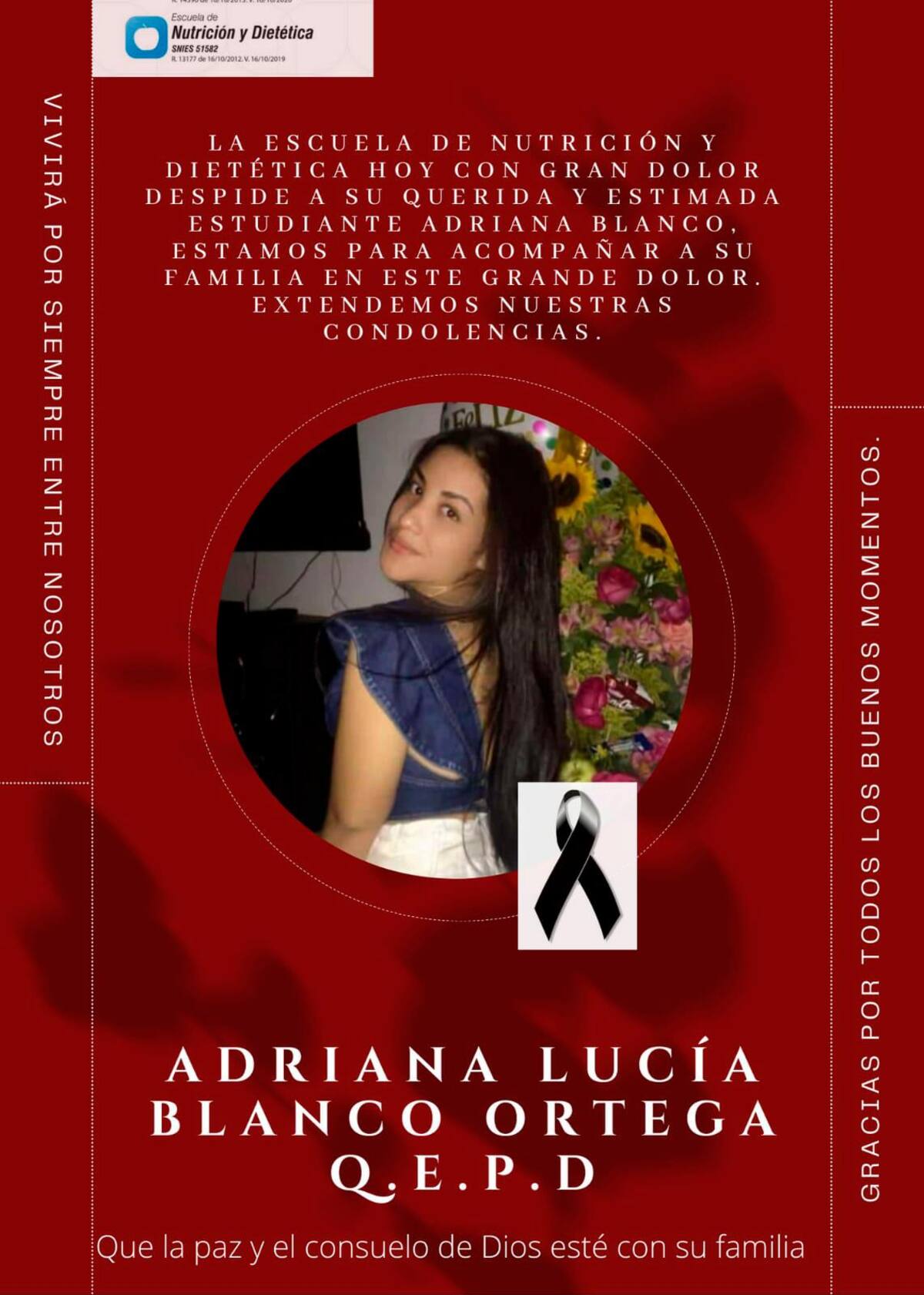 Adriana Lucía Blanco Ortega.