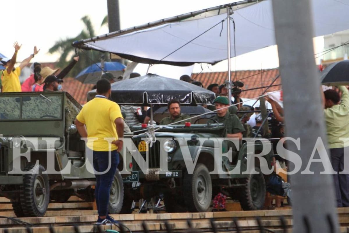 Fotos: famosísimo actor de Spider Man está en Cartagena