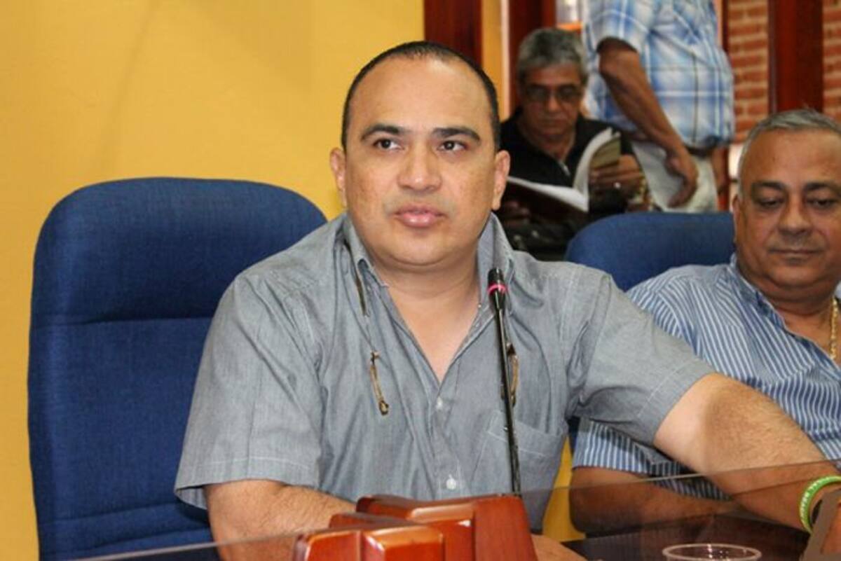 Boris Anaya, segundo vicepresidente del Concejo. CORTESÍA