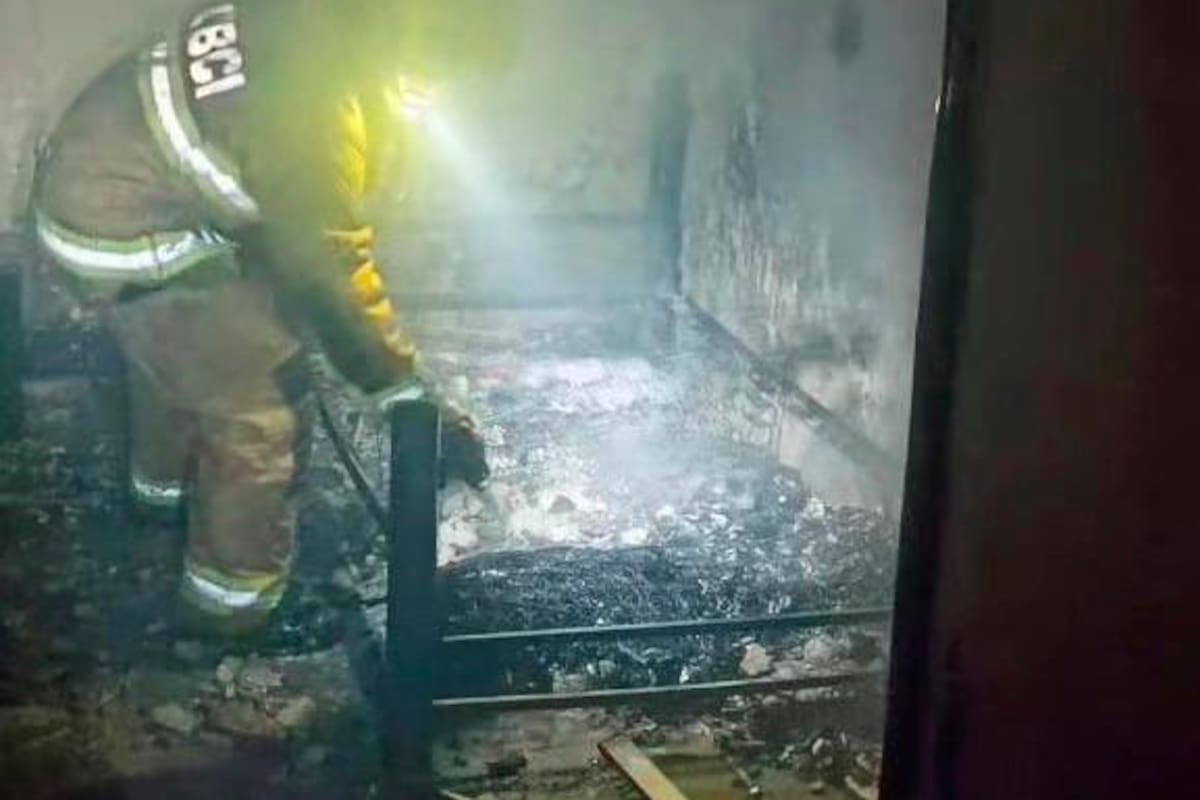 Incendio en la Castellana destruye habitación en una vivienda