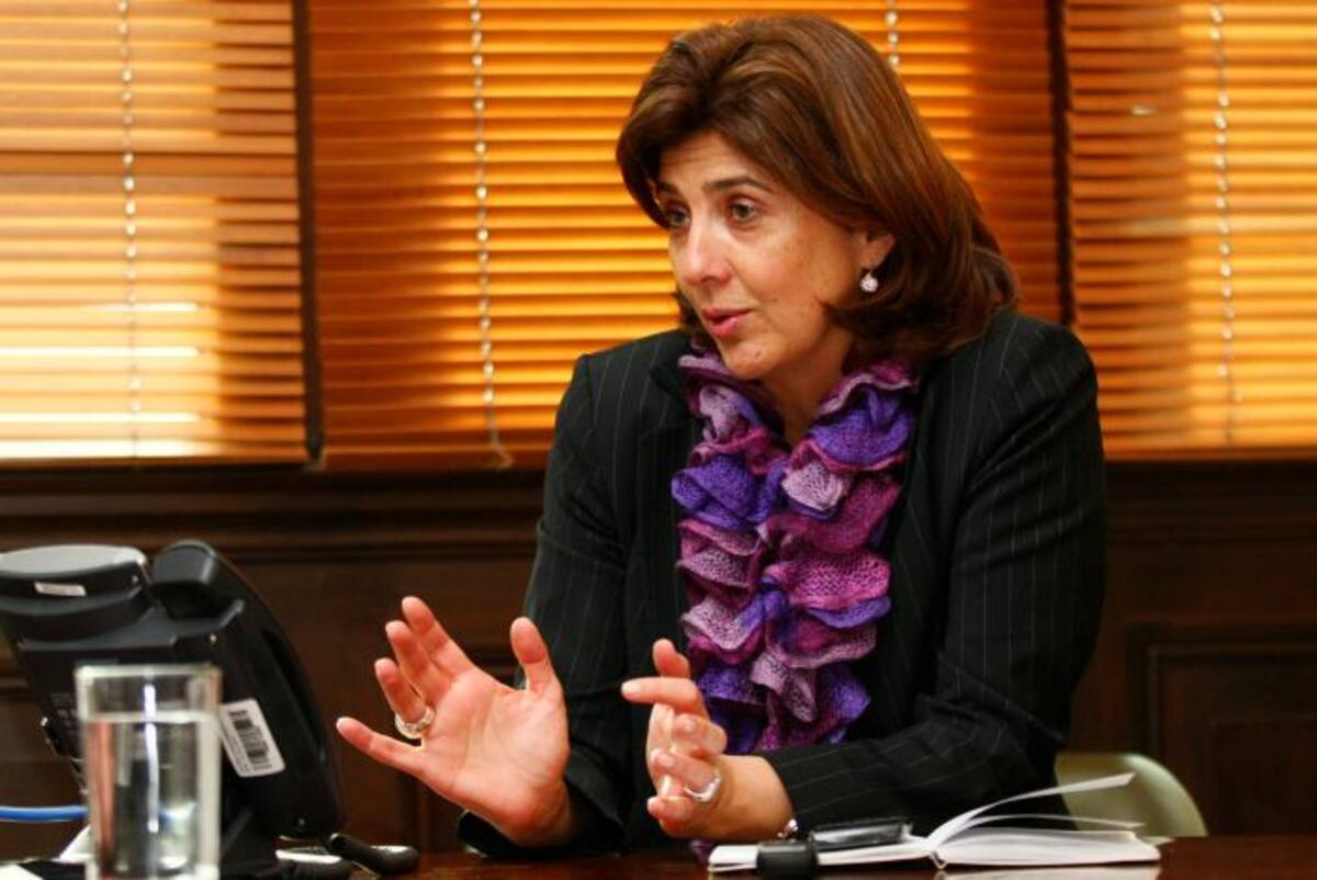 María Ángela Holguín llamó a los venezolanos al diálogo para superar la crisis interna. COLPRENSA