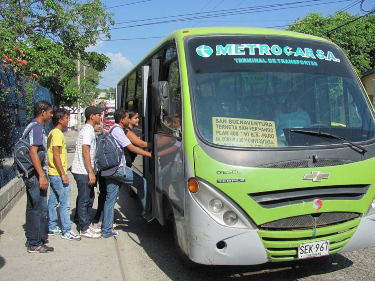 Estudiantes están satisfechos con el convenio pues manifiestan que gastaban mucho dinero en pasajes. Cortesía