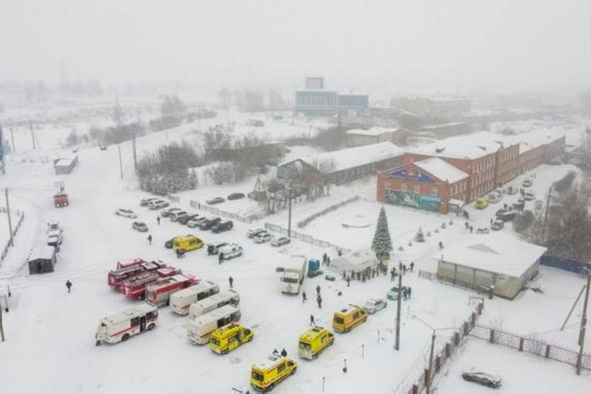 Accidente en mina de carbón en Rusia ya deja 52 muertos