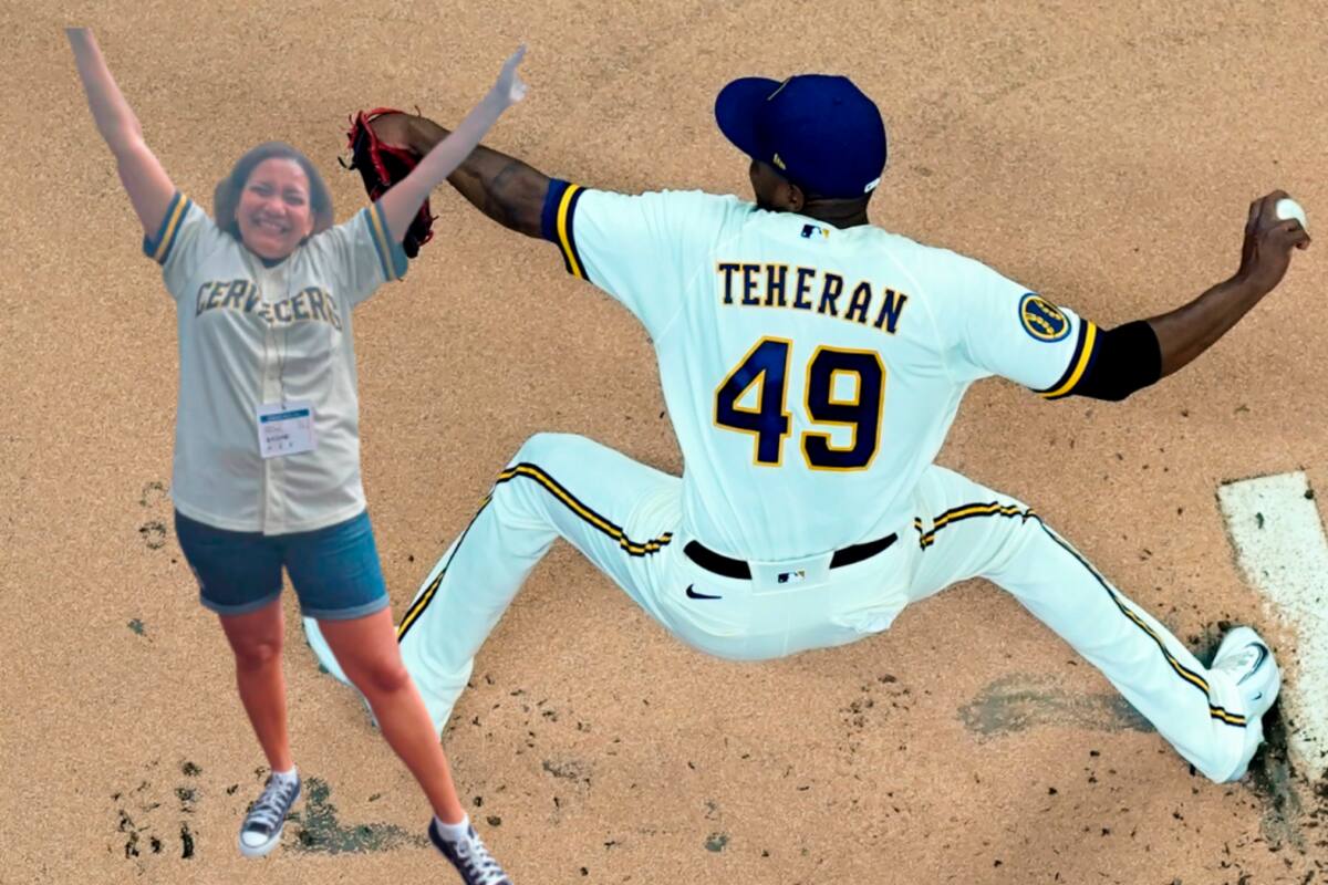 Esta es la cartagenera aficionada de los Cerveceros, nuevo equipo de Teherán