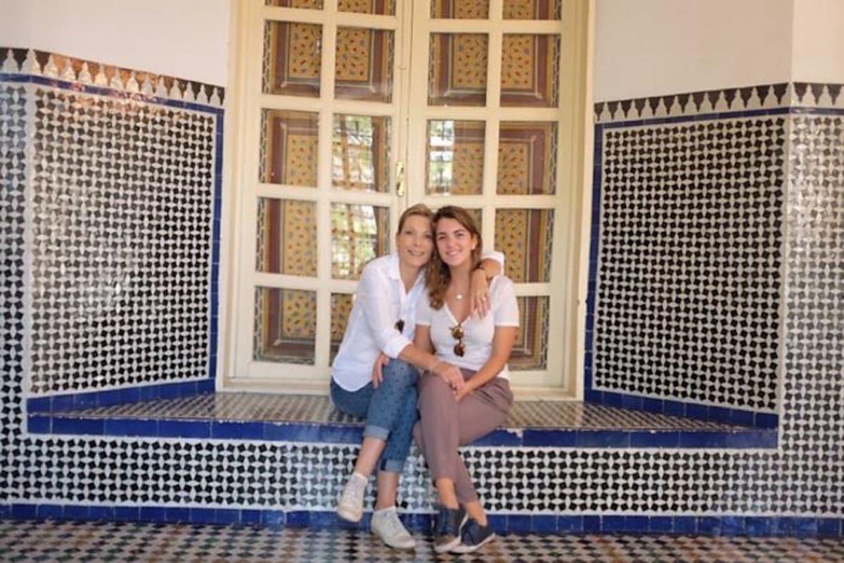 María Antonia Santos y María Clemencia Rodríguez de Santos. COLPRENSA.