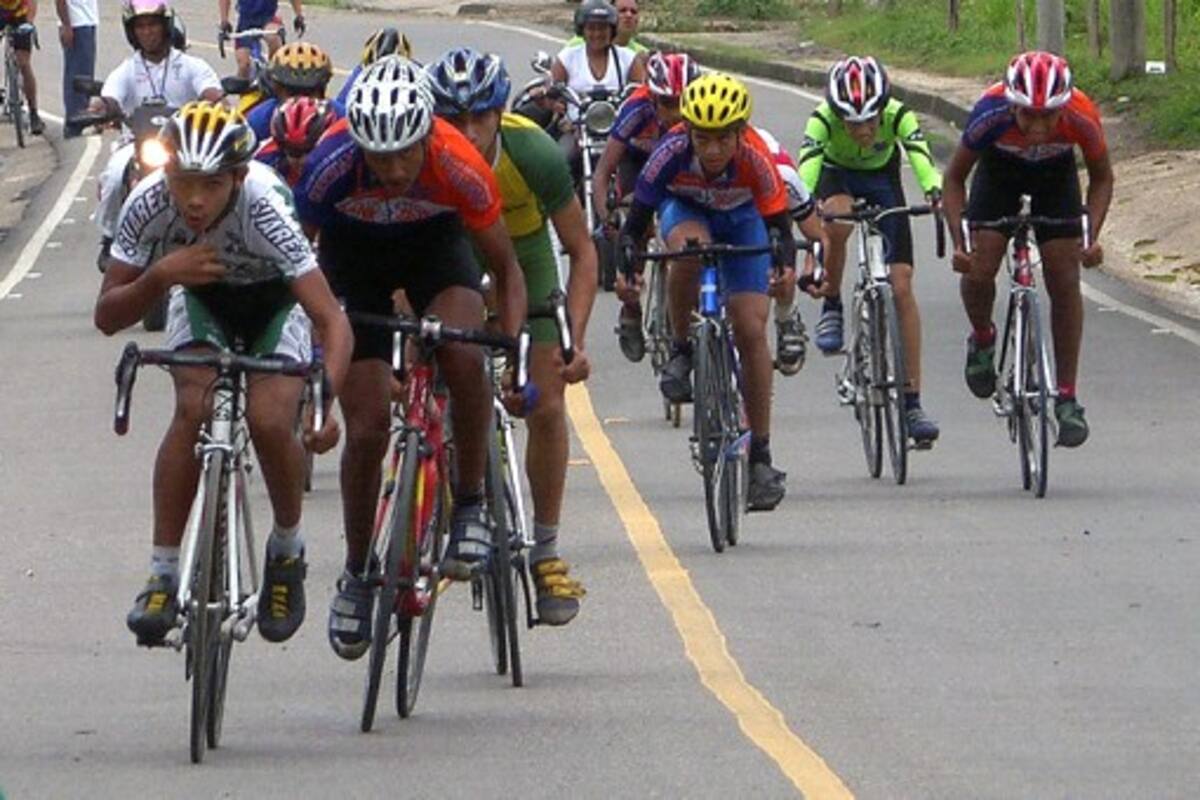 Con esta actividad acaba el largo ayuno de competencias de ciclismo sufrida por la afición en la ciudad de Sincelejo. Foto/ Archivo.