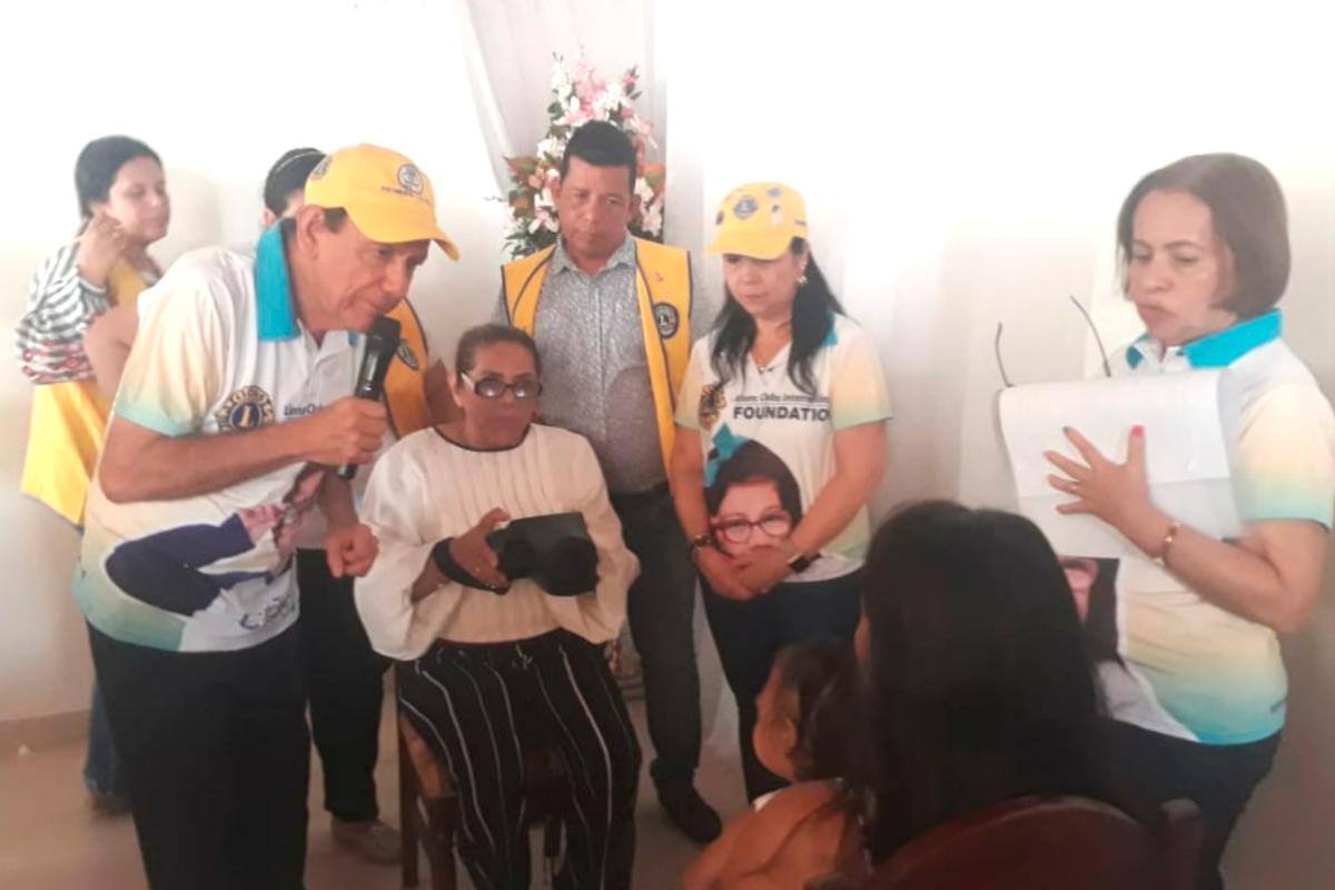 Leones de Sucre empiezan campaña de prevención de la ceguera infantil