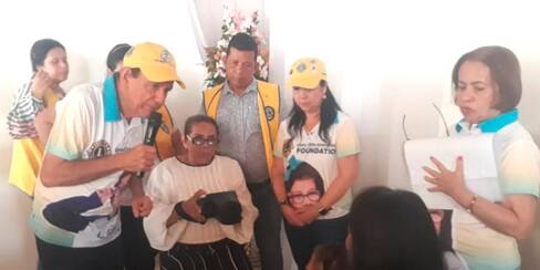 Leones de Sucre empiezan campaña de prevención de la ceguera infantil