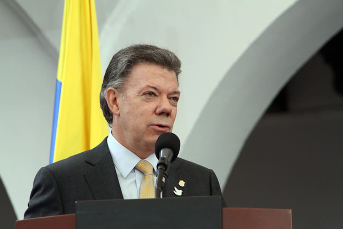 El presidente de la República, Juan Manuel Santos. COLPRENSA