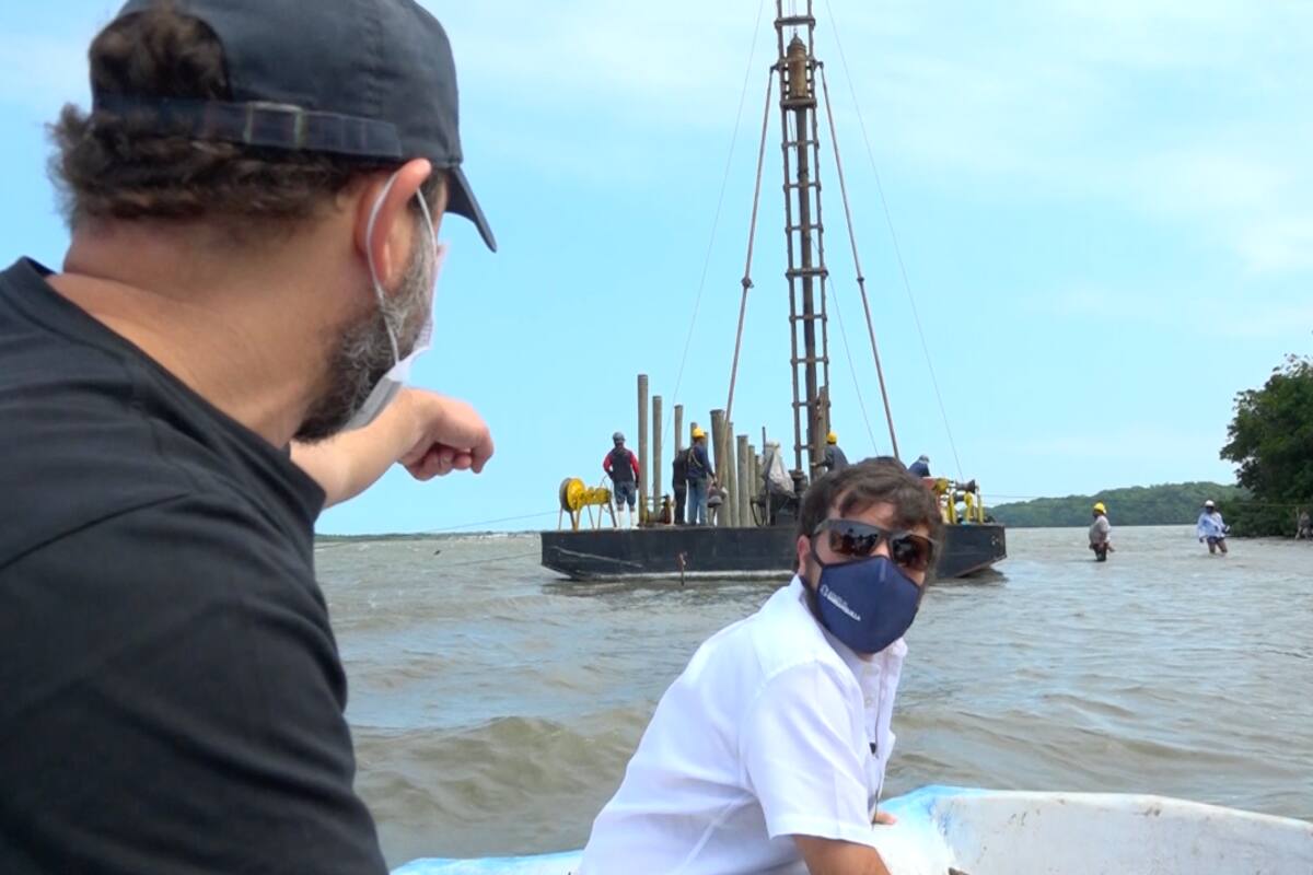 A buen ritmo avanzan obras en ciénaga de Mallorquín en Barranquilla