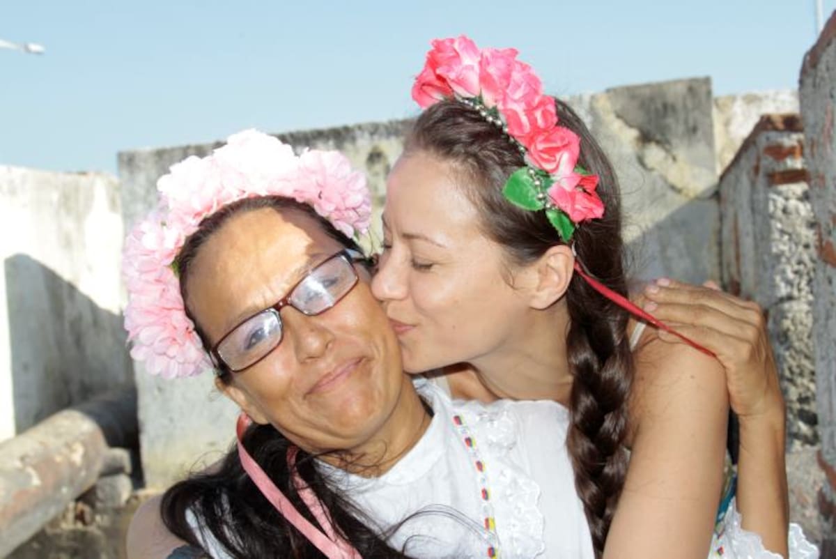 Durante estas tres décadas, Cristina procuró tener una 'gran familia' para recibir a Casey cuando regresara a casa. Luis Eduardo Herrán-El Universal