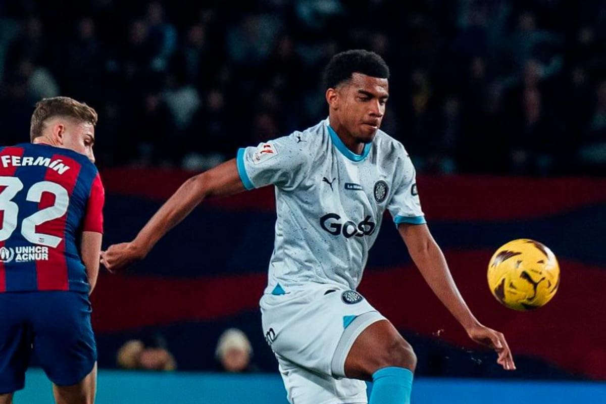 El colombiano Jhon Solís genera ilusión en el Girona de España