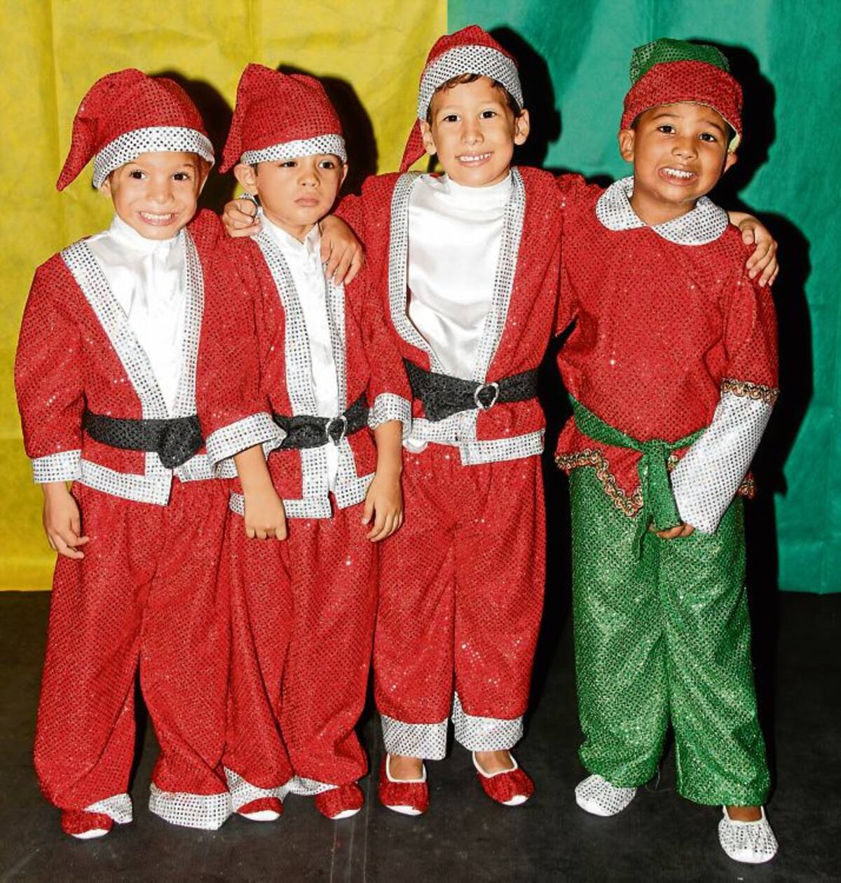 Alejandro Pimienta, Mateo Cardona Feria, Mateo Serrano y José David Ochoa Chica.