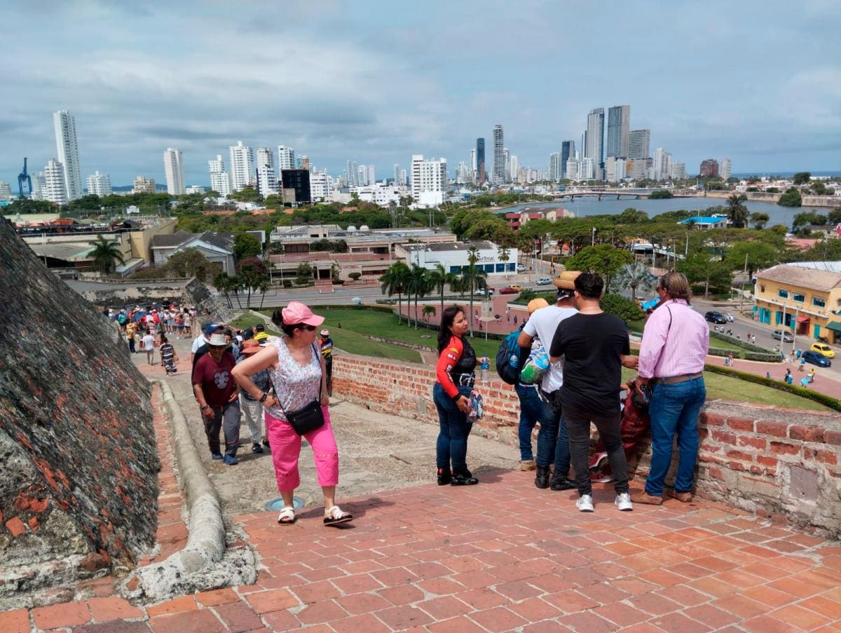 Entrada gratis al Castillo de San Felipe. // Óscar Díaz - El Universal