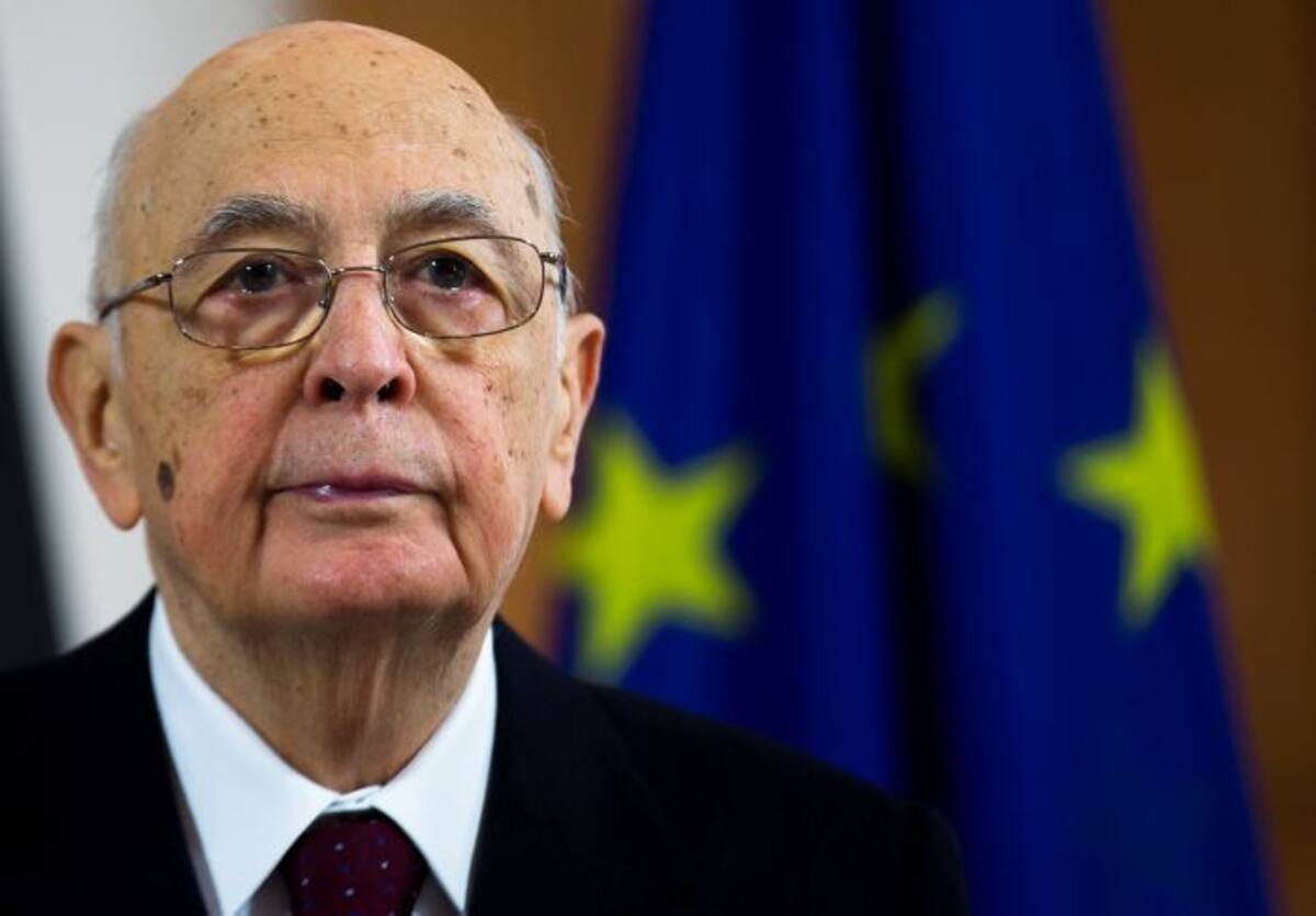 El excomunista Giorgio Napolitano, que en junio cumple 88 años, se convirtió este sábado en el primer presidente de la República en la historia de Italia que es reelegido AP Markus Schreiber
