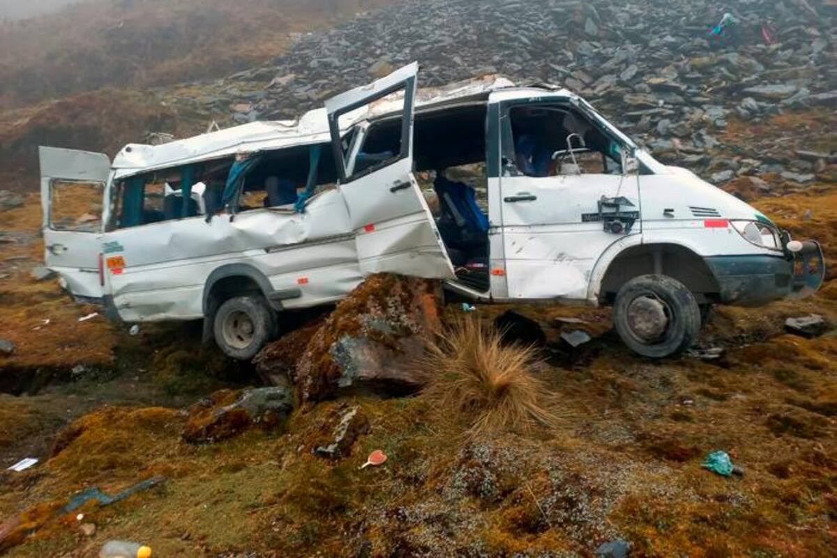 Tragedia: mueren tres colombianos tras accidente en Cuzco, Perú