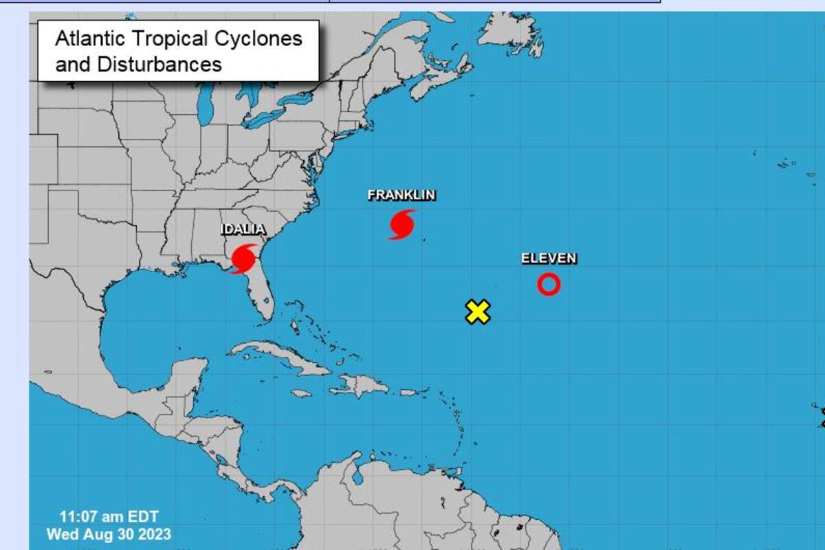 Siga el paso del huracán Idalia, ¿podría llegar a Cartagena?