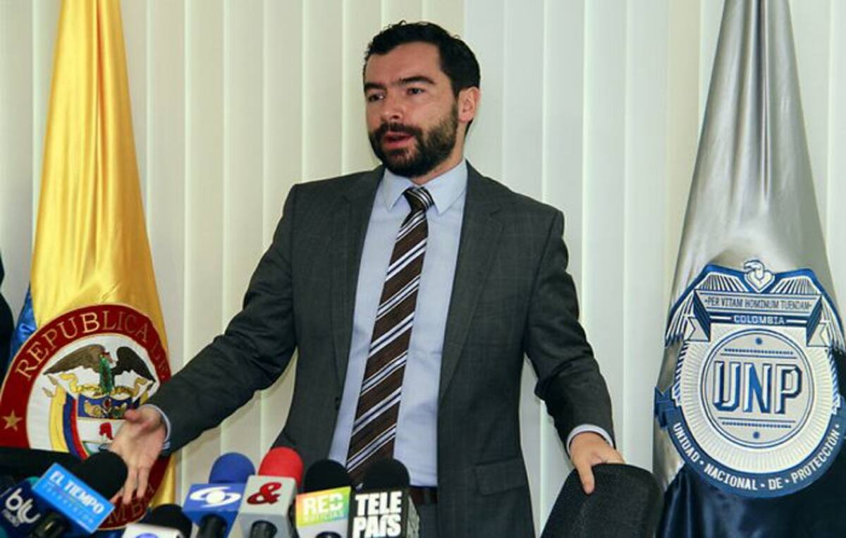 Andrés Villamizar, director de la Unidad Nacional de Protección. COLPRENSA