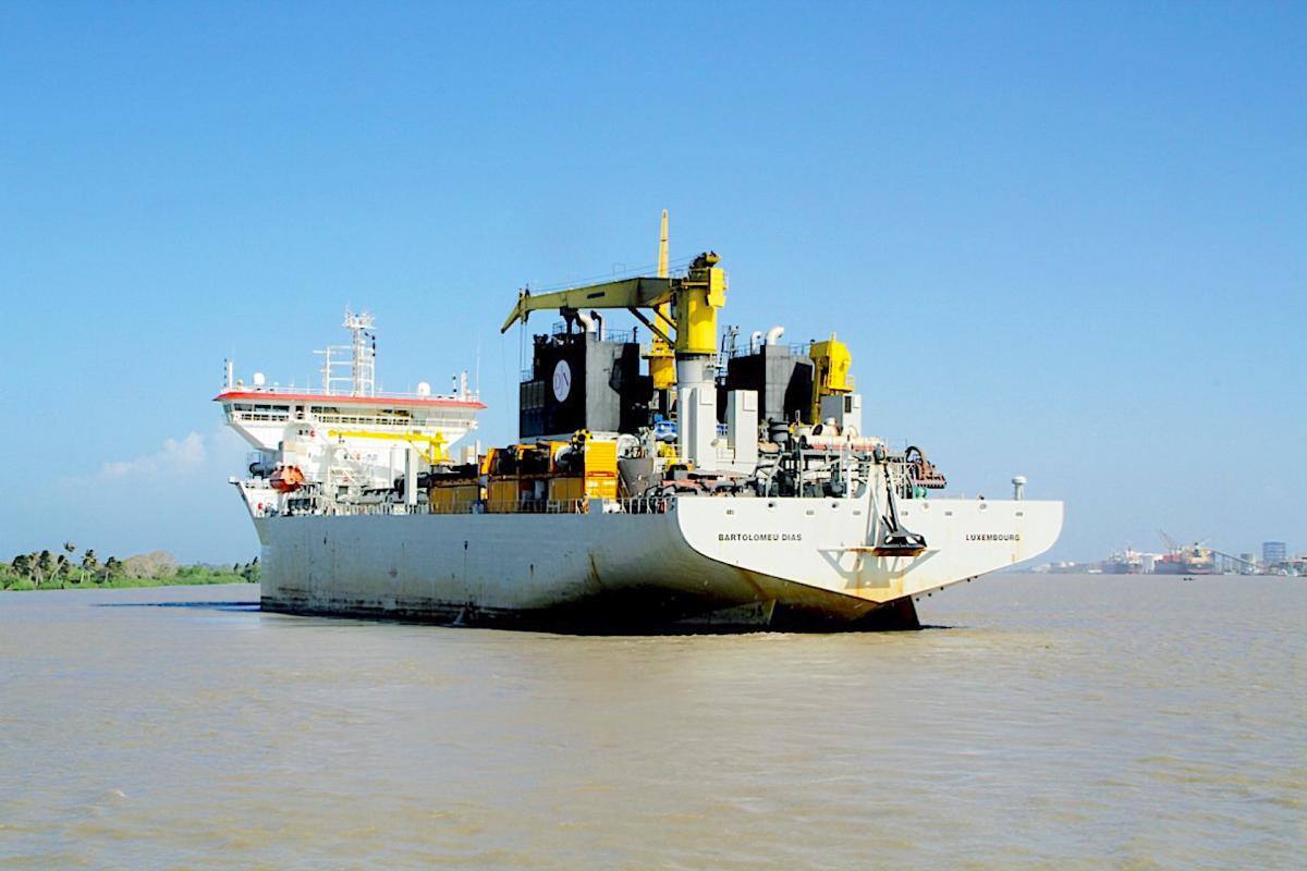 Aumentan capacidad de dragado en zona portuaria de Barranquilla