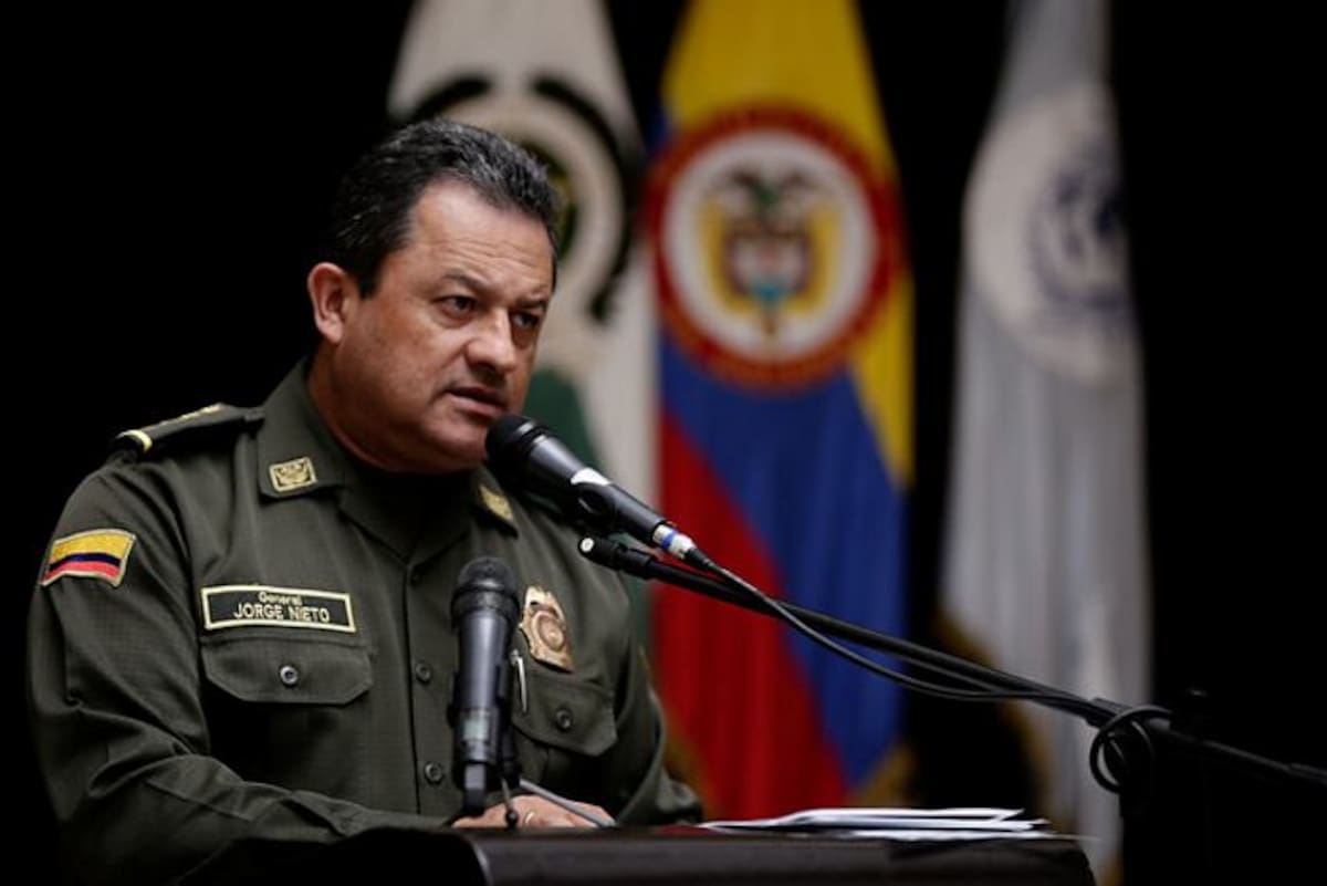 General Jorge Hernando Nieto, director de la Policía Nacional. //Colprensa.