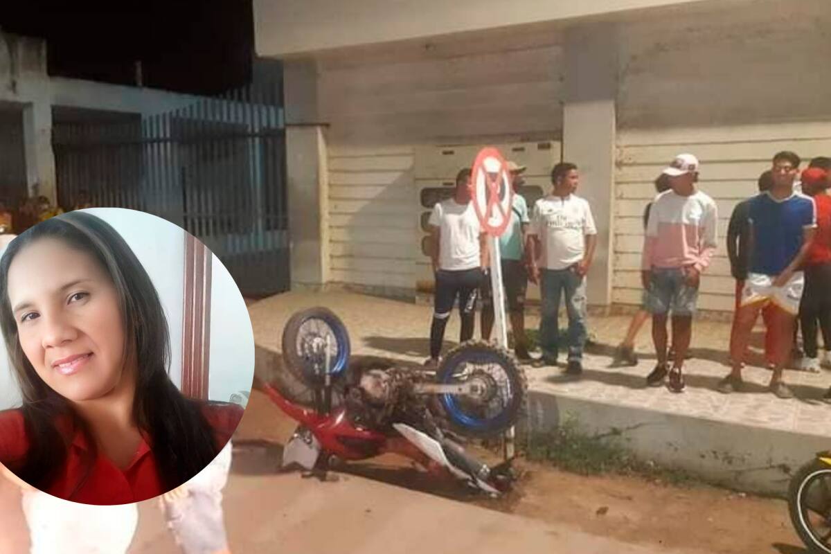 Tragedia en Magangué: muere mujer al chocar moto conducida por su esposo