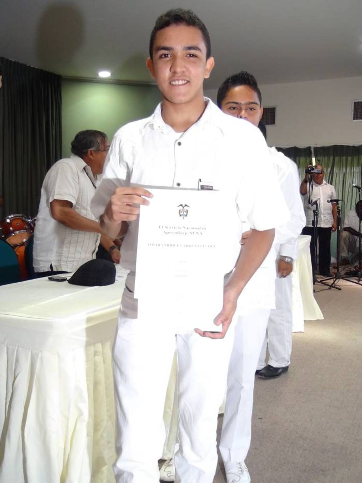 Omar Cárdenas Luque, ganador de la beca Ecopetrol. CORTESÍA
